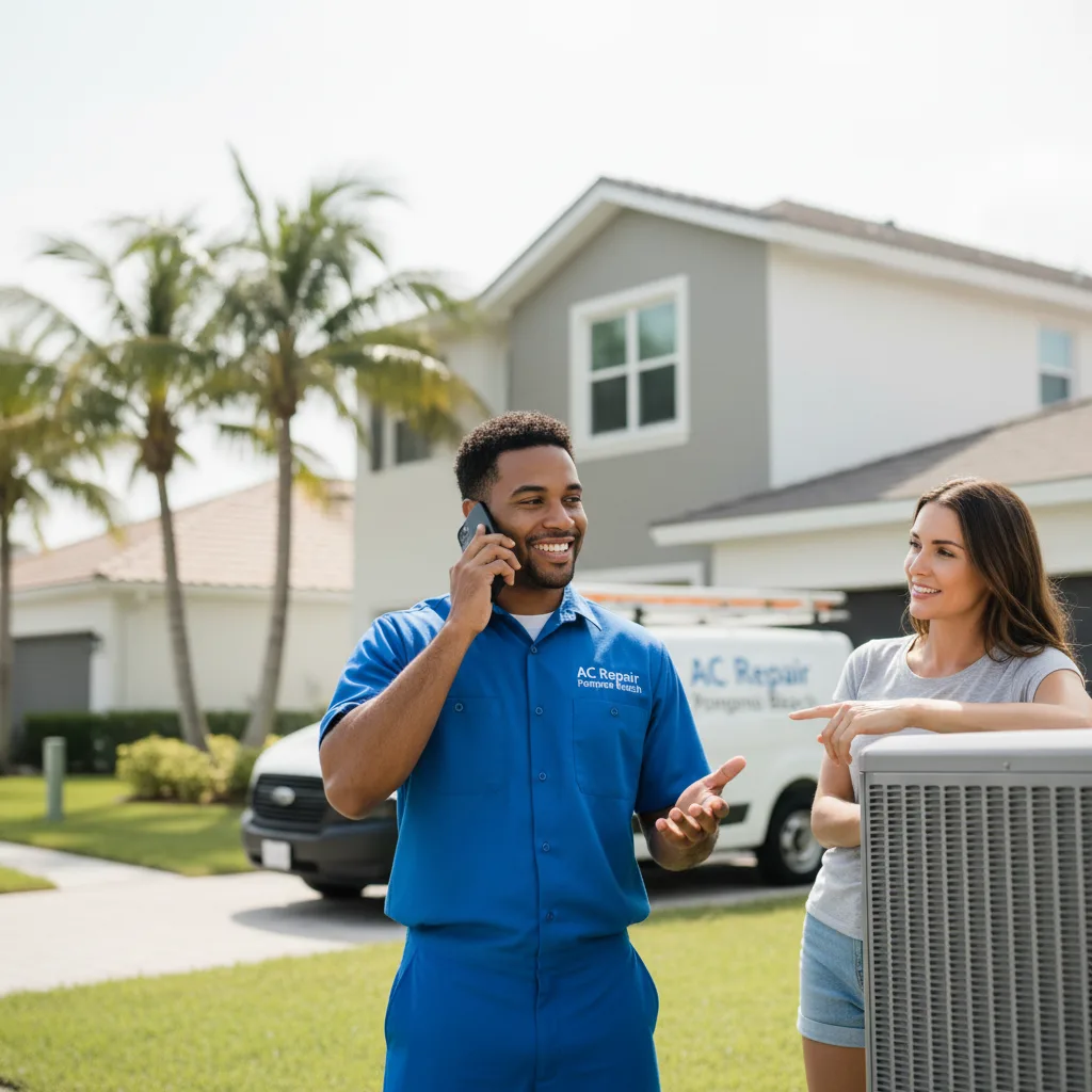 AC Repair Pompano Beach customer support in Sun City